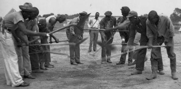 Convicts Working, Cummins State Farm, Gould, Arkansas, 1934