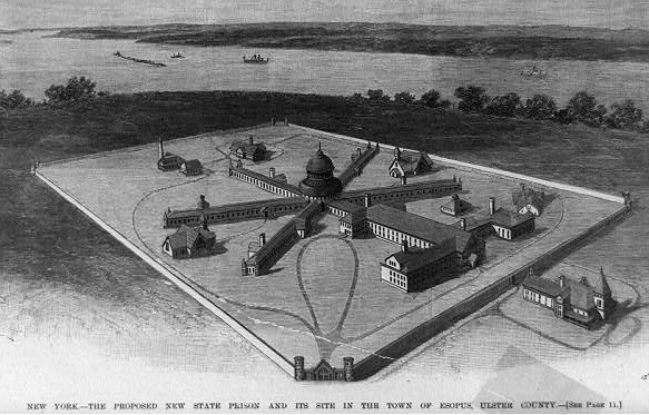 Proposed State Prison, Esopus, Ulster County, 1890