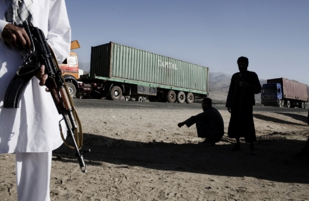 Privte, Afghani, Truck Convoy Security