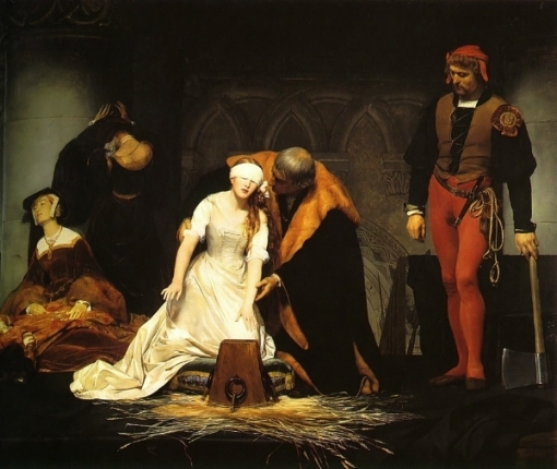 The Execution of Lady Jane Grey, Paul Delaroche, 1834