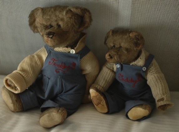Teddy bear collection on site at Sagamore Hill; home of President Theodore Roosevelt 