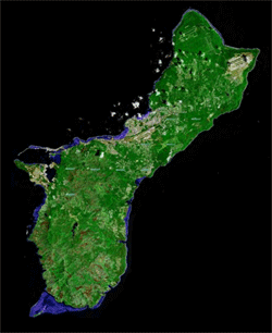 USGS Guam Hydrologic Map
