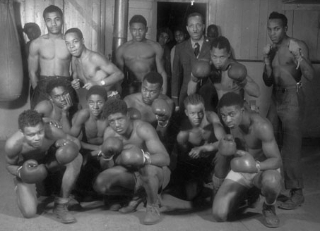 Civilian Conservation Corps, Camp Vermilion, Danville, Illinois:  boxing team