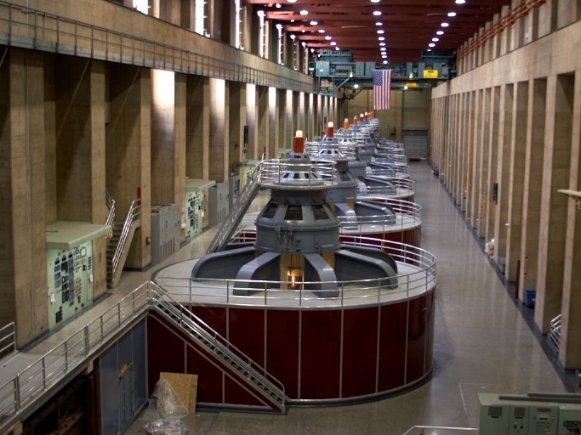 Hydroelectric Generators at Hoover Dam  2006-04-16